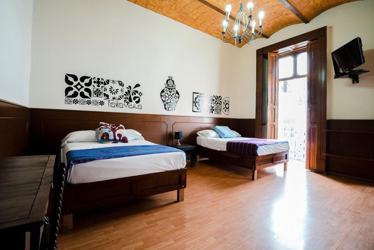 Hostal Santo Domingo Puebla Buitenkant foto