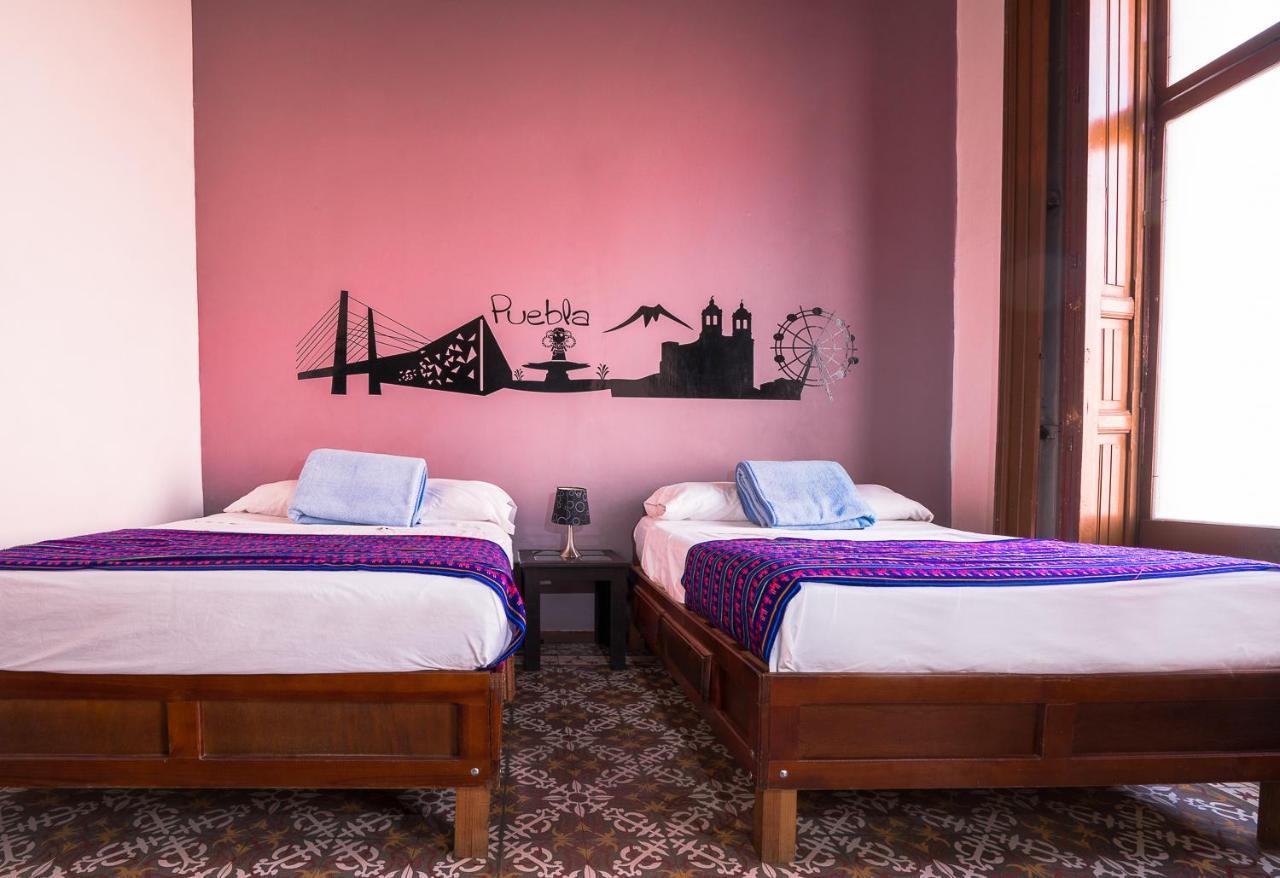 Hostal Santo Domingo Puebla Buitenkant foto