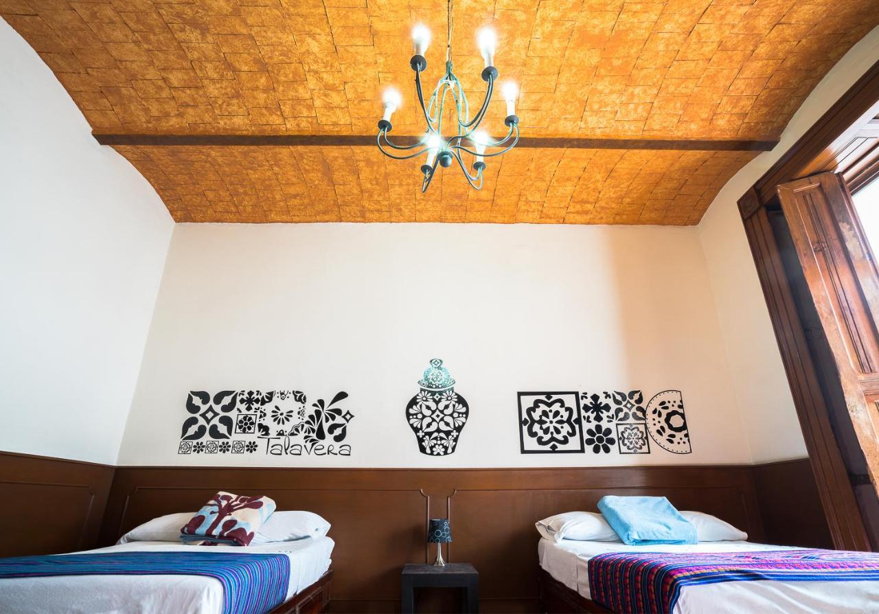 Hostal Santo Domingo Puebla Buitenkant foto
