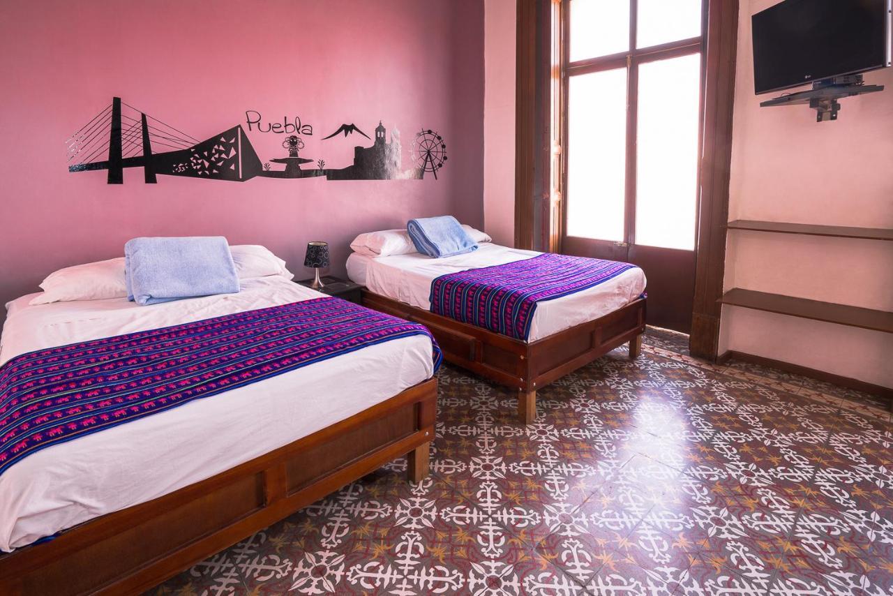 Hostal Santo Domingo Puebla Buitenkant foto