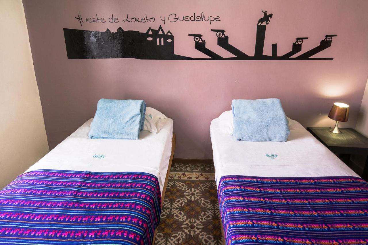 Hostal Santo Domingo Puebla Buitenkant foto