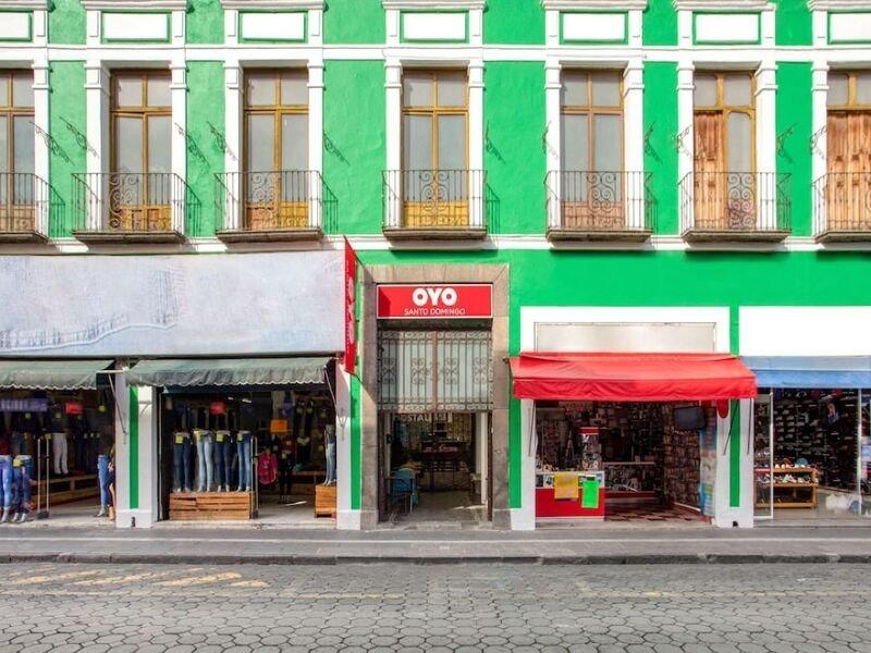 Hostal Santo Domingo Puebla Buitenkant foto