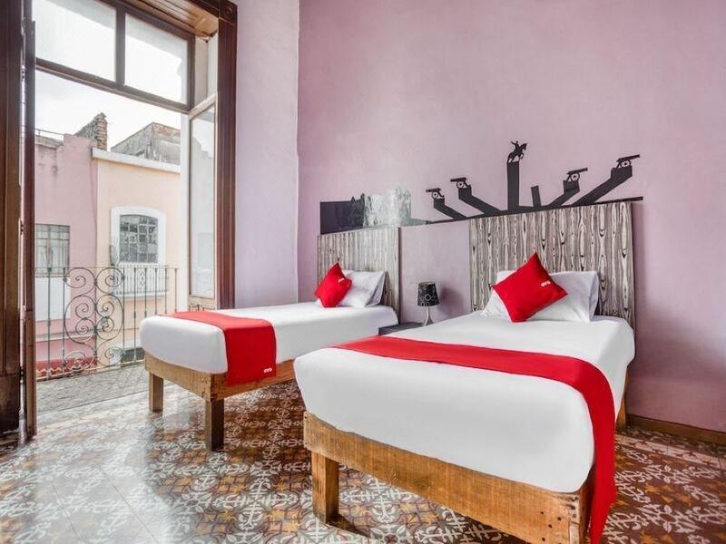 Hostal Santo Domingo Puebla Buitenkant foto