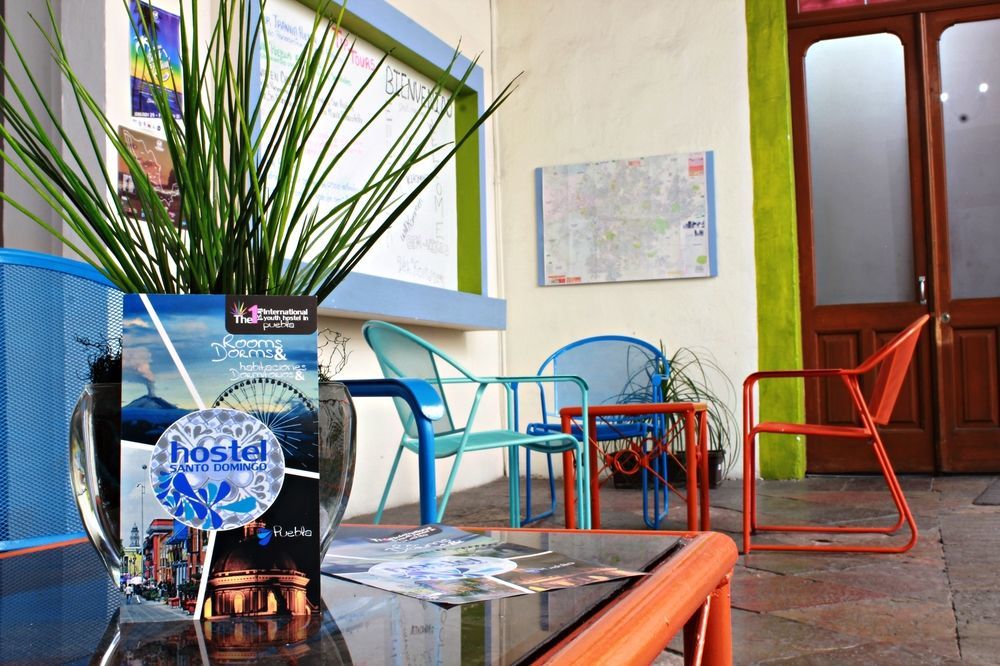 Hostal Santo Domingo Puebla Buitenkant foto