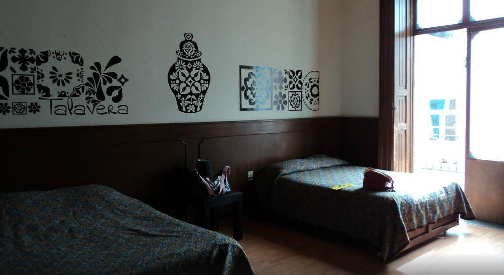 Hostal Santo Domingo Puebla Buitenkant foto