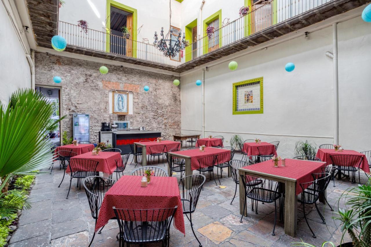 Hostal Santo Domingo Puebla Buitenkant foto